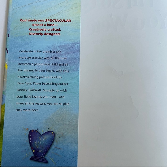 I’m So Glad You Were Born, Celebrating who you are by Ainsley Earhardt hardcover - Picture 5 of 16